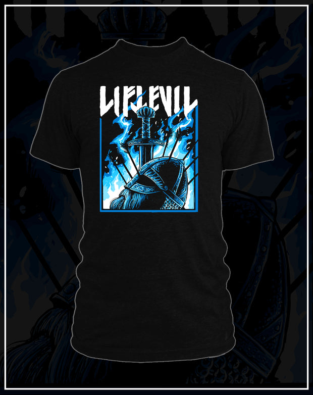 Valhalla Awaits - Tee (blue Variant)