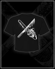 Black Metal Slashers - Womens crop Tee