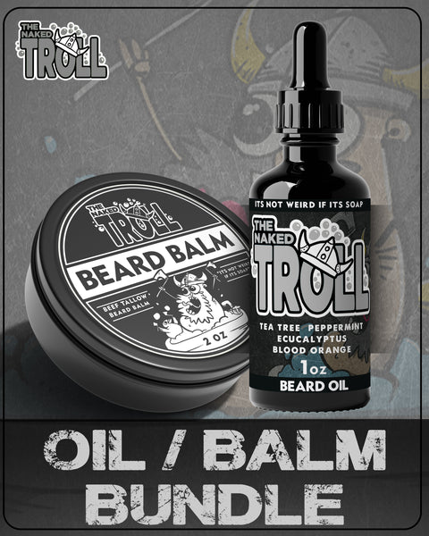 NakedTrollSoaps - Oil/ Balm Bundle