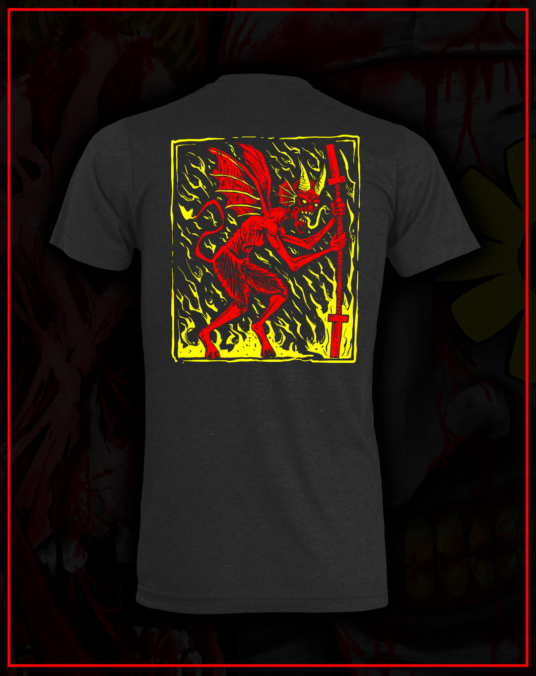 Devil went down to jersey- Tee – LIFT EVIL