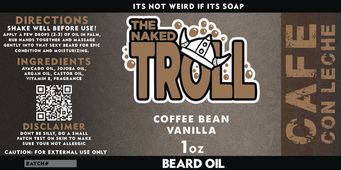 NakedTrollSoaps - Beard Oil