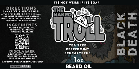 NakedTrollSoaps - Beard Oil