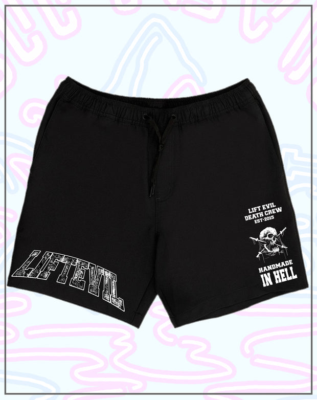 LiftEvil Death Crew - 7" Gym Shorts (Preorder)