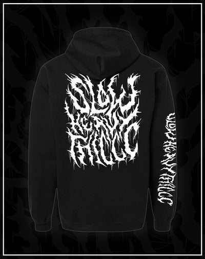 Slow heavy Thiccc  - BLACK HOODIE