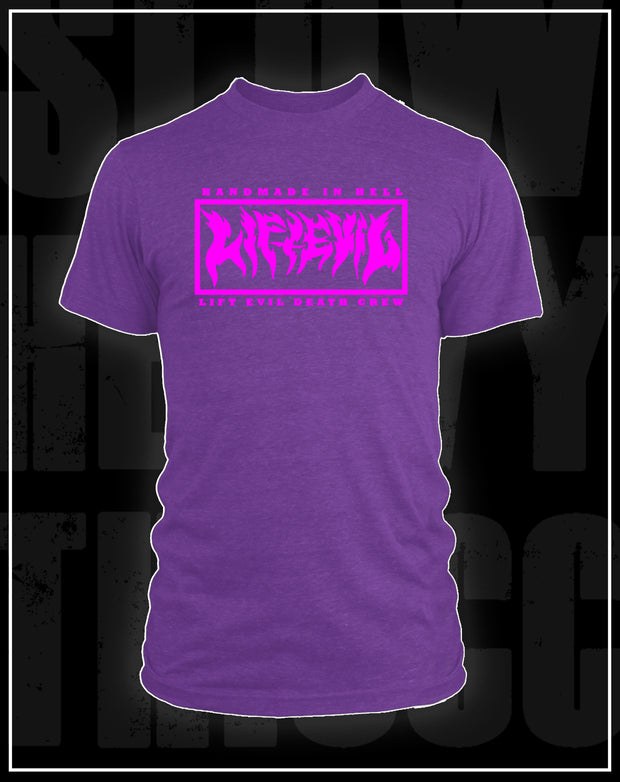 SLOWHEAVYTHICCC- Purple Tee
